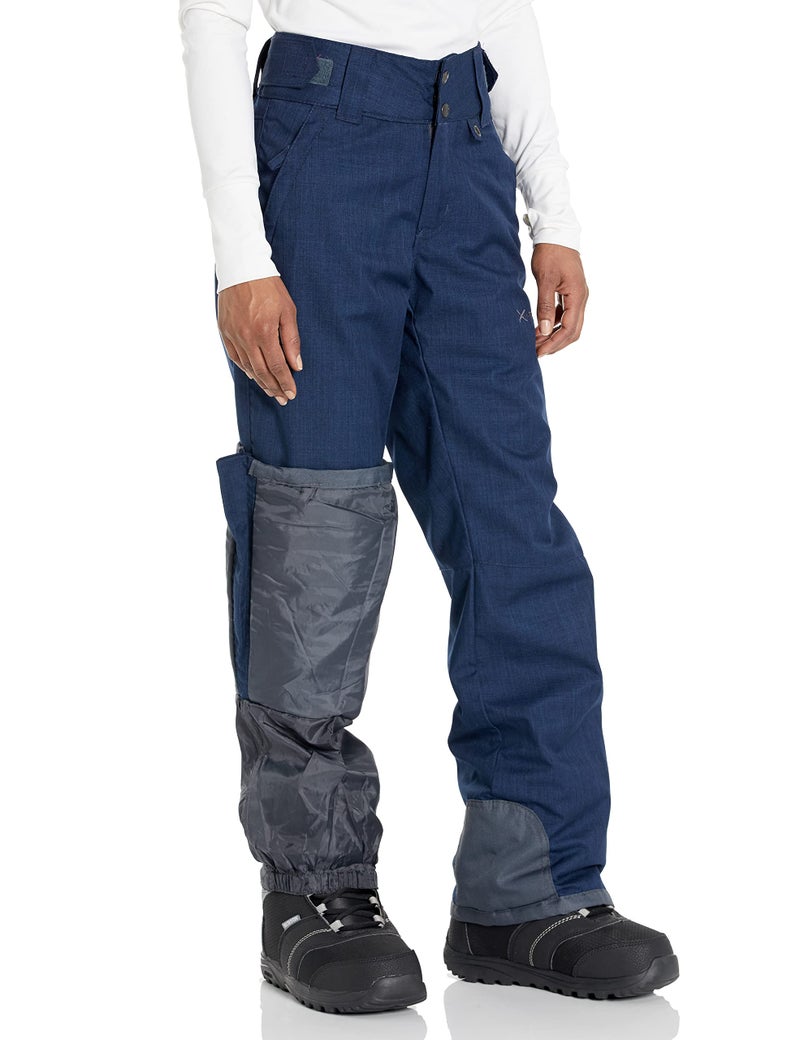 Arctix Women's Insulated Snow Pants, Blue Melange, X-Small - Image 3